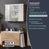 Fackelmann B.PERFEKT LED Spiegelschrank 80 cm breit, Braun hell Bild 2