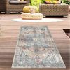 Carpetia Outdoorteppich In- und Outdoor, rechteckig, Höhe: 5 mm, mit orientalischem Vintage-Ornamentmuster Bild 2