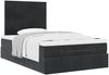 vidaXL Ottoman-Bett mit Matratzen Schwarz 120x190 cm Samt 3313387 Bild 5