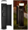 SSC-LUXon LED Gartenstrahler PALISO Lichtsäule mit 2 Steckdosen und G9 LED 3W warmweiß, Warmweiß Bild 2