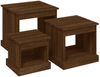 vidaXL Couchtische 3 Stk. Braun Eichen-Optik Holzwerkstoff 816495 Bild 2