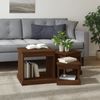 vidaXL Couchtische 3 Stk. Braun Eichen-Optik Holzwerkstoff 816495 Bild 3