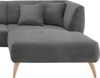 INOSIGN Ecksofa Colori L-Form, Holzfußfarbe wählbar, inkl. 4x Zierkissen Bild 3