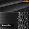 ANRO Duschvorhang WAFFEL Anti-Schimmel Waffel Hochwertig Badezimmervorhang Wasserperlend Breite 120 cm (Packung, 1-tlg, Duschvorhang inkl. Aufhängeringe), robuster Vorhang Stangenaufhängung 120x200 cm Spa Design Anthrazit Bild 4