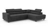 OTTO home Ecksofa AADEN Schlafsofa 254 cm - OTTO. Verlässliche Qualität, mit Bettfunktion, Bettkasten, Kopfstützen, rechts/links bestellbar Bild 4