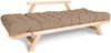 Marior HOME 'ALLEGRO' Klappsofa, Buchenholz, Unbehandelt, Beige Bild 3