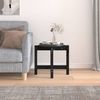 vidaXL Couchtisch Schwarz Ø 52,5x45 cm Massivholz Kiefer 822311 Bild 3