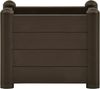 vidaXL Garten-Hochbeet PP Mokka 43x43x35 cm 313972 Bild 3
