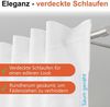 2er Set Schlaufenschal Voile creme 300cm transparent - Höhe (cm): 300, Farbe: Creme Bild 2
