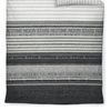 Janine Bettwäsche Palermo 3076 08 Grau Mako Satin 200 x 220 + 2x 80 x 80 cm Bild 5