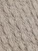 Teppich Nirvana aus Stoff, modernes Design, rund Ø 200 cm, beige, pflegeleicht Bild 2