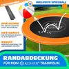 KESSER® Trampolin Randabdeckung, 100% UV-beständig, reißfest, Federabdeckung, Orange, ‎244 x 244 x 2 cm Bild 3