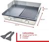 Solis 'Deli' Tischgrill, Edelstahl silber, 2x 20x32 cm Bild 5