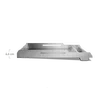 BURNHARD Premium Plancha Set mit 2tlg. Grillspachtel und Grillschaber, Edelstahl Silber, 6,6 x 43,5 x 39,6 cm Bild 4
