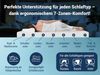 Betten-ABC 'KSP-500' Matratze, 90x190 cm, Wendematratze mit 2 Härtegraden (H3/H4), 7-Zonen Matratze aus Hybridschaum, Hypoallergen & Antibakteriell, Oeko-TEX® Zertifiziert, Bild 4