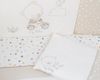 Kikkaboo Babybettwäsche My Teddy 6-teilig Decke 135x95 cm Kissen 45x35 cm weiß Bild 3