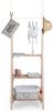 CHILDHOME Großer Tipi-Kleiderständer Holz, Natur/Weiß, HxTxB: 60 x 60 x 197,3 cm Bild 3