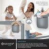 KESSER® Bettgitter, Bettschutzgitter, 150cm, Hellgrau Bild 5