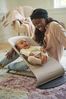 BabyBjörn 'Balance Soft' Babywippe, Baumwolle/Jersey, Beige/Grau, 89,5 x 10 x 39 cm Bild 4