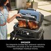 NINJA Outdoor Grill & Smoker WoodFire Pro Connect XL, Blau/Schwarz, 41 x 57 x 51 cm Bild 4