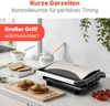 Bomann Multigrill 2251 CB, antihaftbeschichtete Grillplatten, 9,5 x 23 x 27 cm Bild 5