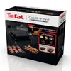 Tefal 'GC7728 OptiGrill 2-in-1' Kontaktgrill, Schwarz, 47 x 43 x 23 cm Bild 4