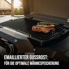 Enders® eURBAN PRO 2 Turbo, Tischgrill, emaillierter Gussrost, abnehmbare Seitenablage, Enders® Elektrogrill, Tragbarer Kompaktbarer Elektrogrill, Balkongrill, mit Schnellheizelement, 95 x 48 x 38 cm Bild 3