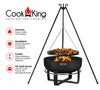 CookKing Schwenkgrill Set Viking 3, mit Feuerschale, Dreibein und Grillrost, Ø 70 cm Bild 4