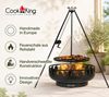CookKing Schwenkgrill Set Toronto1, mit Feuerschale, Dreibein und Grillrost, Ø 70 Bild 3