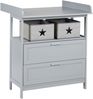 roba Kinderzimmerset 'Hamburg' 2-teilig - Bett 60 x 120 - Wickelkommode - Taupe Bild 5