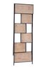 Regal ALCOTT, Holz/Metall, klappbar Bild 3