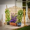 GARDEBRUK® Rankhilfe Faltbar Braun Bild 2