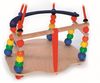 Schaukelspielzeug Gitterschaukel mit Perlen bunt BxLxH 360 x 365 x 240 mm NEU Bild 2
