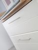 roba Kinderzimmerset 'Nele' 3-teilig - Bett 70 x 140 - Wickelkommode - Kleiderschrank 3-türig - Weiß Bild 4