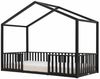 Bopita Hausbett Robin Schwarz 90 x 200 cm Schwarz - Material: Buche - Babypark. de Bild 2