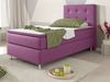 Inter Trading Boxspringbett KN008, Webstoff Pink, 90x200 cm Bild 2