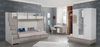 Doppelstockbett Bett Etagen Kinderzimmer Hochbetten Jugendzimmer Hochbett 3tlg. Bild 1