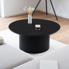Home Deluxe 'Adelina' Couchtisch, Holzwerkstoff braun, 90 x 90 x 40 cm Bild 2