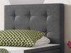 Boxspringbett KN006 90x200 cm Webstoff Anthrazit Bild 4