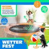 KESSER® Trampolin Randabdeckung, 100% UV-beständig, reißfest, Federabdeckung, Orange, ‎244 x 244 x 2 cm Bild 4