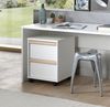 Vipack 'Londen' Rollcontainer weiß/natur Bild 2