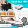 KESSER® aufblasbare Turnmatte, Airtrack Fitness- und Gymnastikmatte, inkl. Tragetasche & elektr. Luftpumpe, Anthrazit, 300 x 100 x 10 cm Bild 3