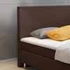 Boxspringbett Berlin 180x200 cm Webstoff Braun Ohne Topper Ohne Matratzen Bild 3