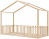 Bopita Hausbett Robin Natur 90 x 200 cm Holz natur - Material: Buche - Babypark. de Bild 3