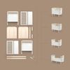 Sebra Baby & Juniorbett Wooden Edition, inkl. Lattenrost, Buchenholz, FSC-zertifiziert, Braun Bild 5