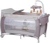 BabyGO 'Sleeper deluxe' Reisebett 60x120 cm, beige, mit Matratze, Wickelauflage, Mobile und Schlupf Bild 5