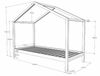 Vipack 'Dallas 3' Hausbett, natur, 90x200 cm Bild 3