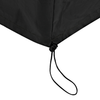 Mucola Schutzhülle Gartenmöbel Abdeckplane Abdeckhaube Garnitur Couch Sofa Tisch Wetterfest Schwarz - Sonneninsel 182x76 Bild 4
