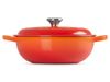 Le Creuset Stew Pot Rund Signature 22 cm ofenrot - 20 bis 24 cm - Orange Bild 3