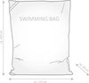 MAGMA Sitzsack Swimming Bag Junior, Blau, 115x142x20cm Bild 3